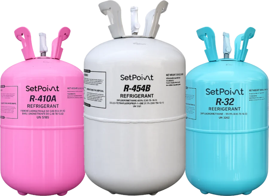 Refrigerantes Setpoint R-410A, R-32 y R-454B